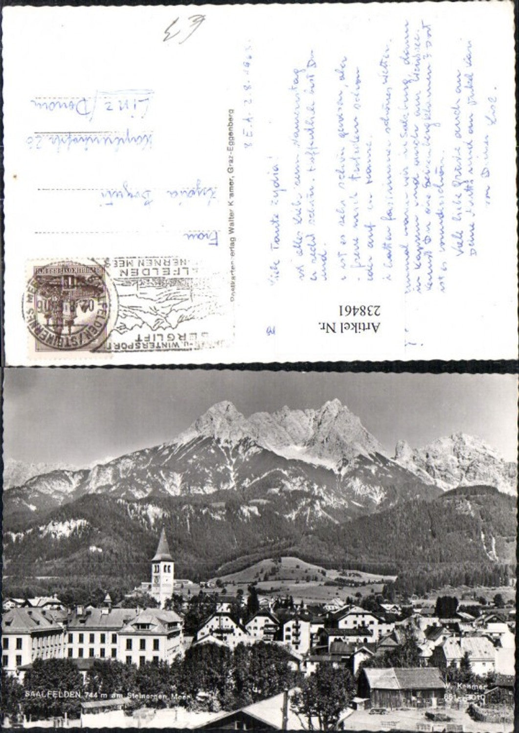 238461,Saalfelden Totale am Steinernen Meer