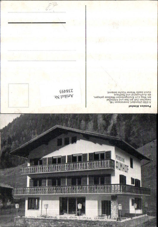 238493,Pension Almhof in Innerwiesen b. Uttendorf