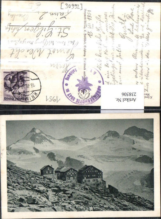 238506,Kürsingerhütte Berghütte m. Geiger u. Maurerkeeskopf b. Bramberg