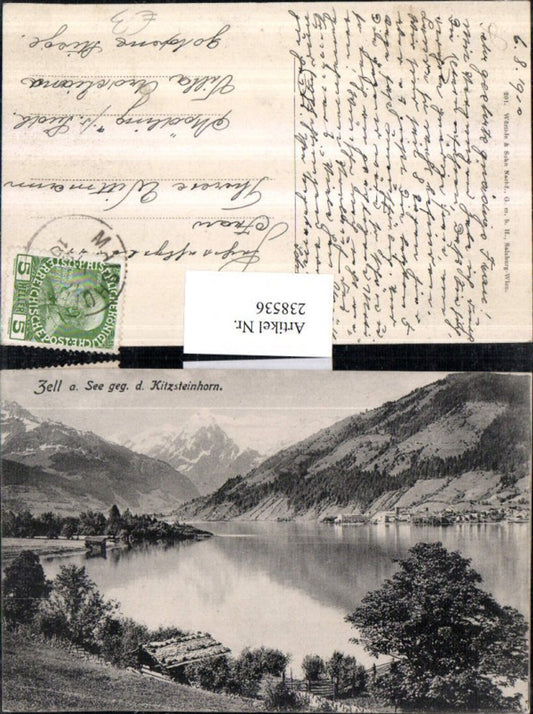 238536,Zell am See geg. d. Kitzsteinhorn Partie