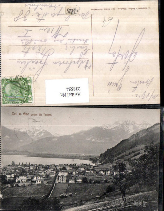 238554,Zell am See Totale geg. d. Tauern