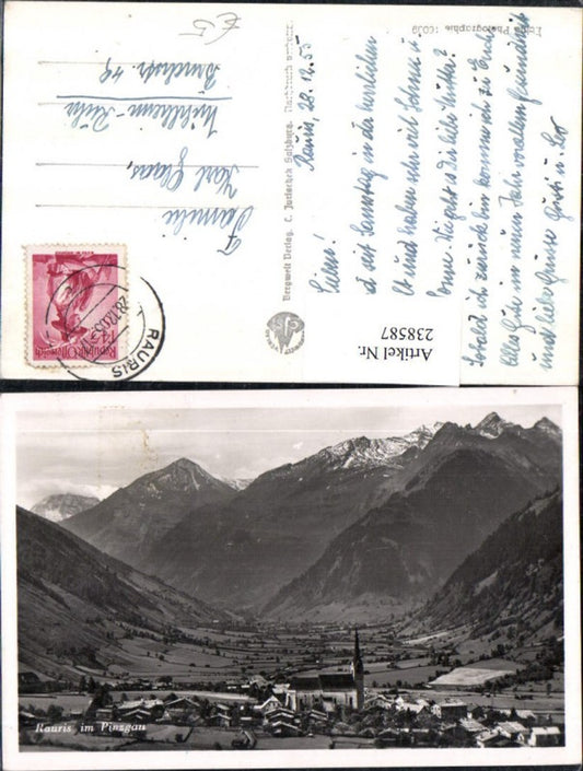 238587,Rauris Totale im Pinzgau Bergkulisse