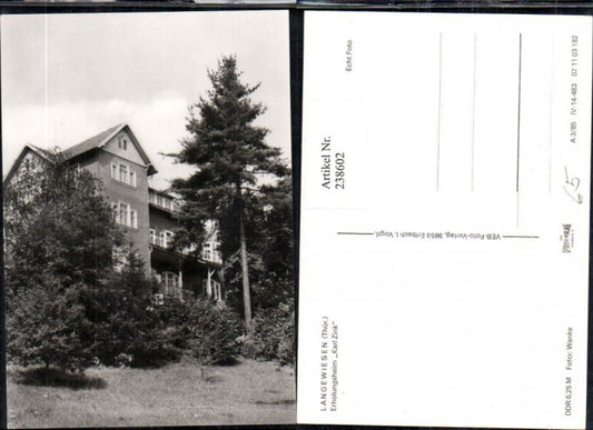 238602, Langwiesen in Thüringen, Karl Zink Recreation Home