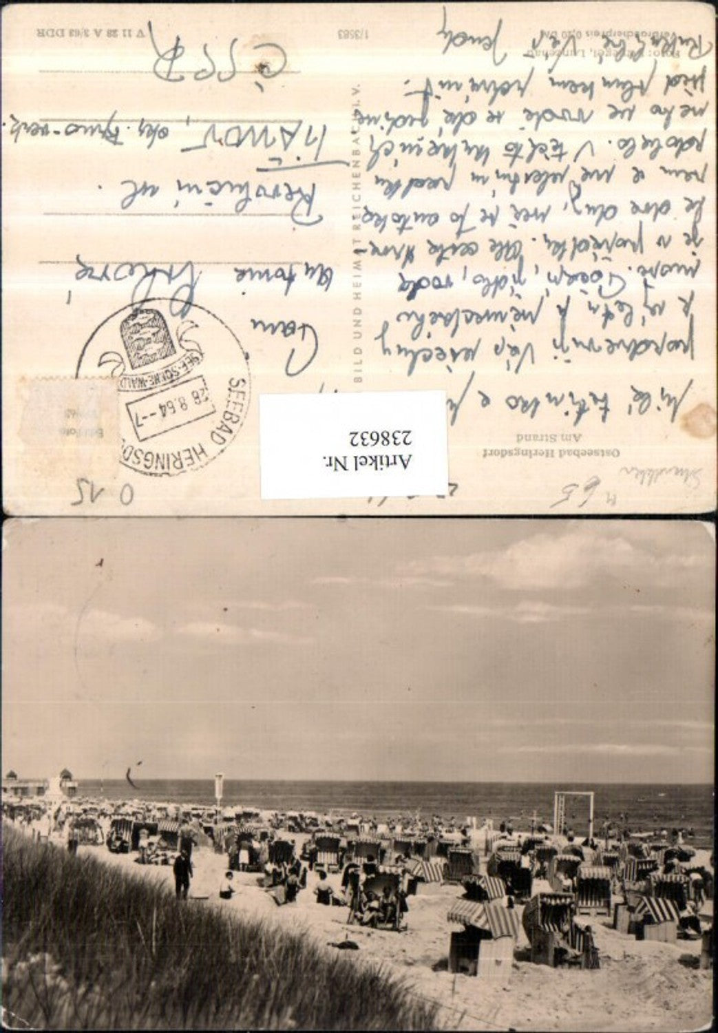 238632,Ostseebad Heringsdorf Strand Strandleben Strandkörbe