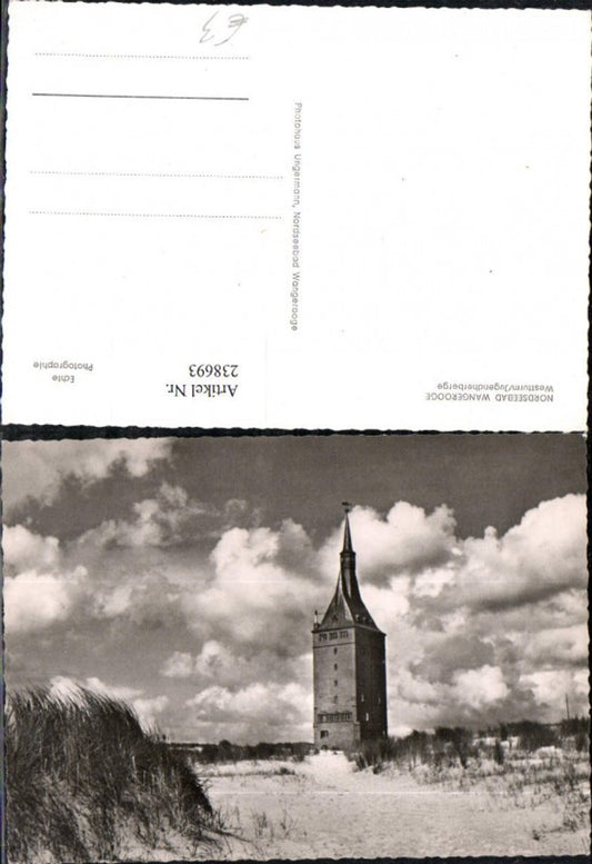 238693,Nordseebad Wangerooge Westturm Jugendherberge