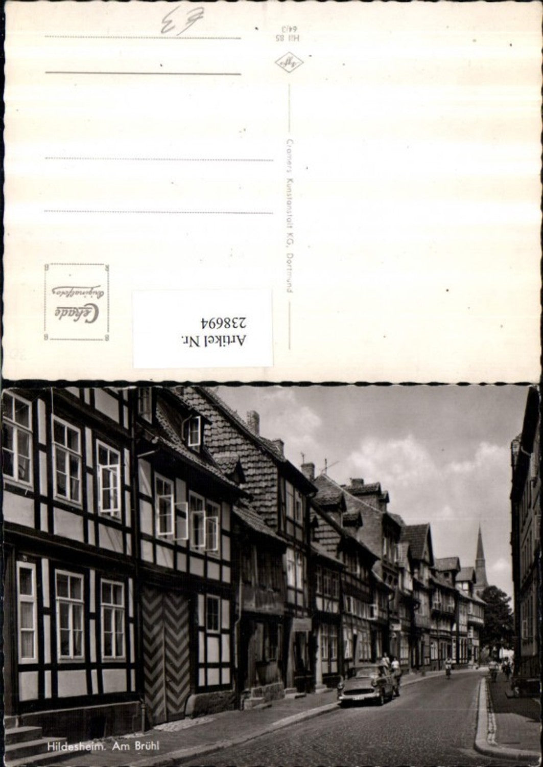 238694,Hildesheim Am Brühl Straßenansicht