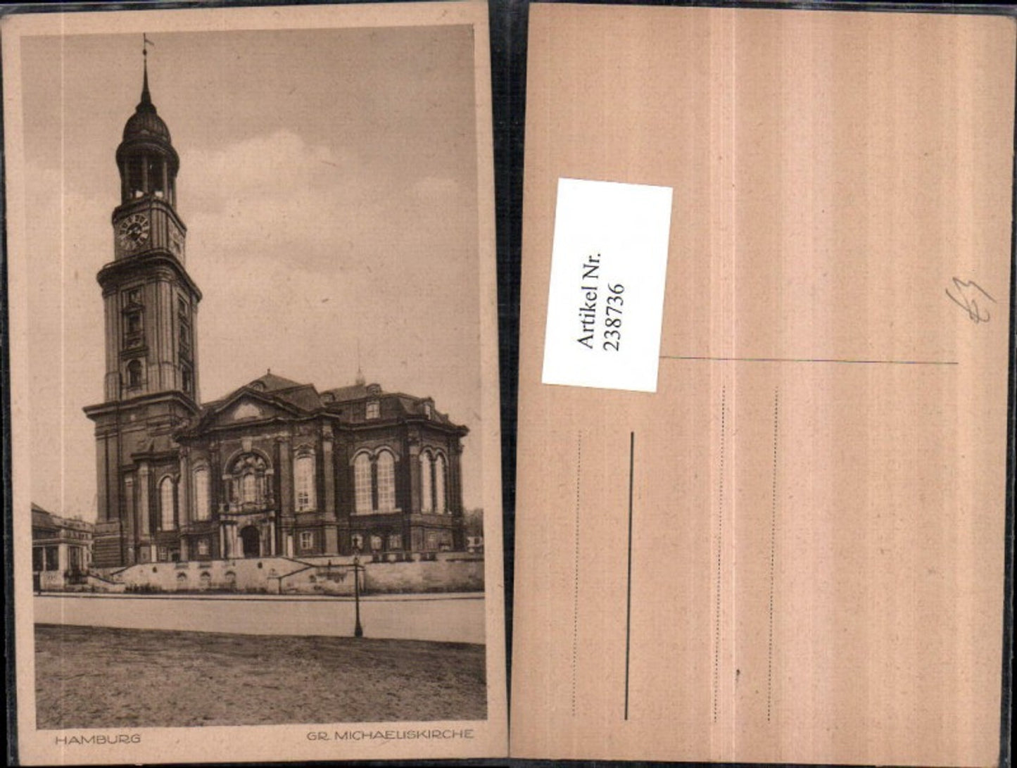 238736, Hamburg, Great Michaelis Church