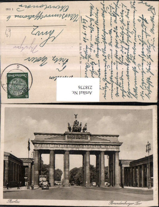 238776,Berlin Brandenburger Tor Straßenansicht