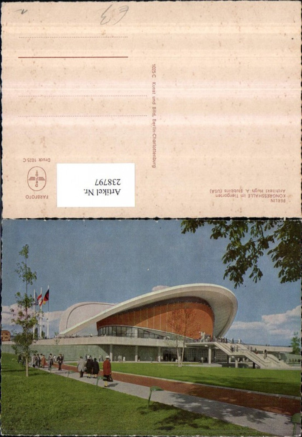 238797,Berlin Kongresshalle im Tiergarten