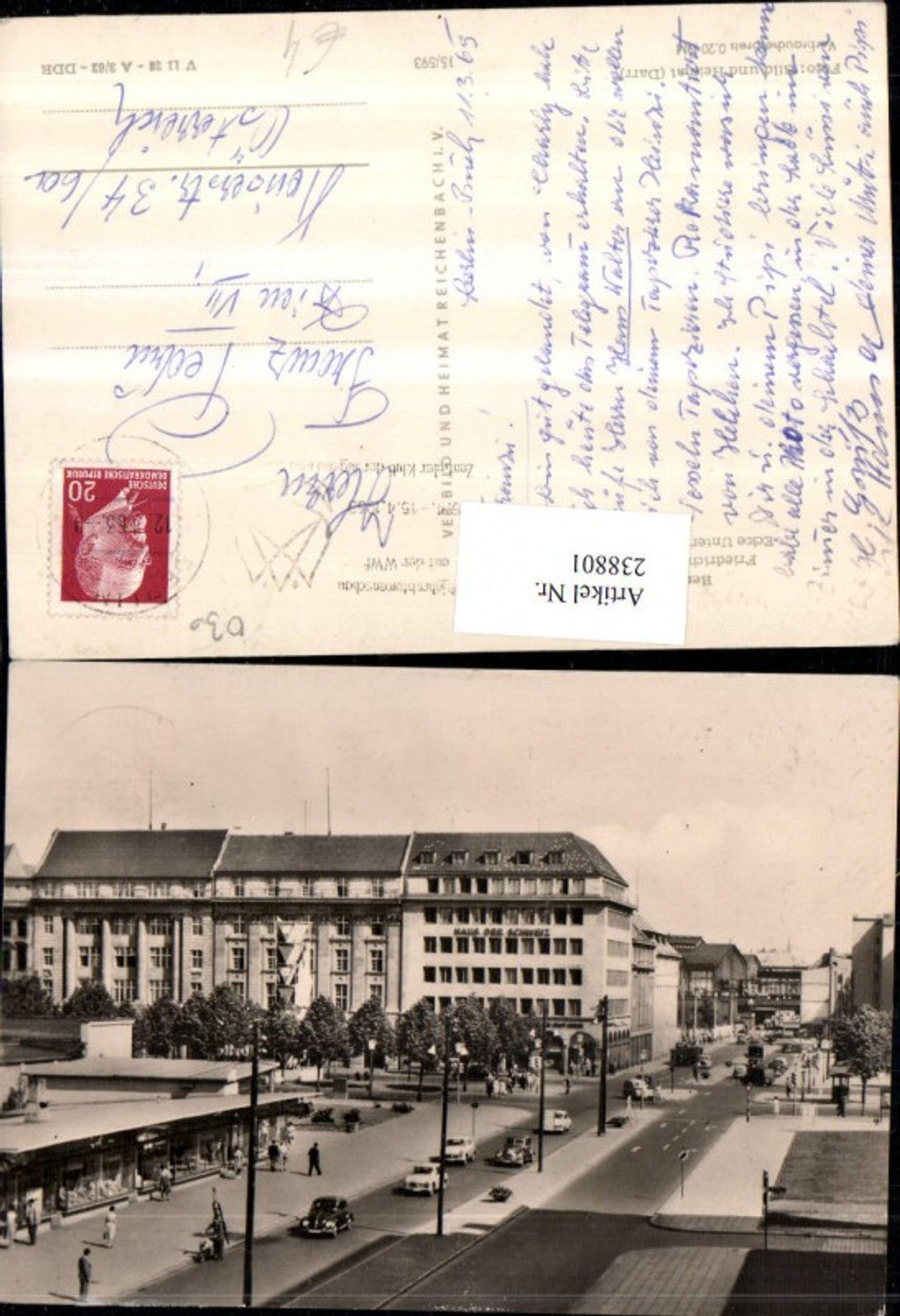 238801,Berlin Friedrichstraße Ecke Unter den Linden Haus d. Schweiz