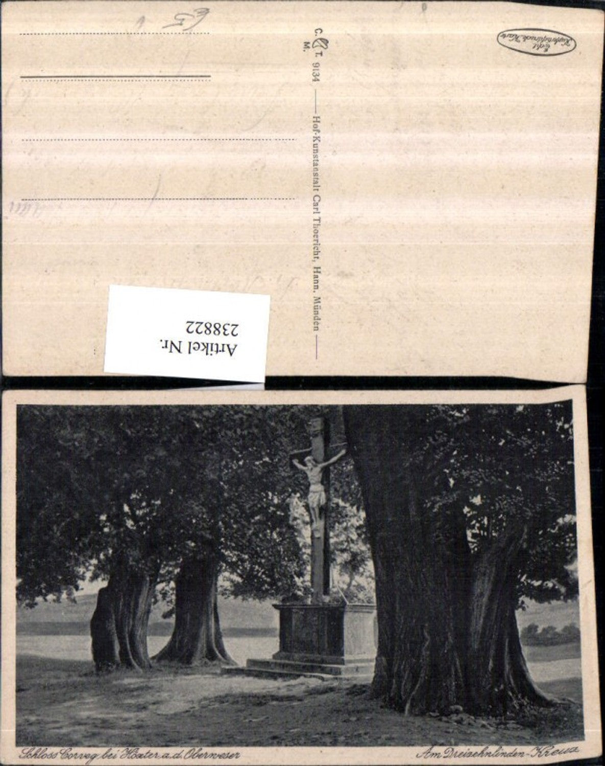 238822,Schloss Corvey b. Höxter an d. Oberweser Am Dreizehnlinden-Kreuz