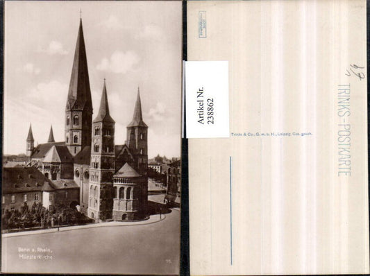 238862,Bonn a. Rhein Münsterkirche Kirche pub Trinks u. Co