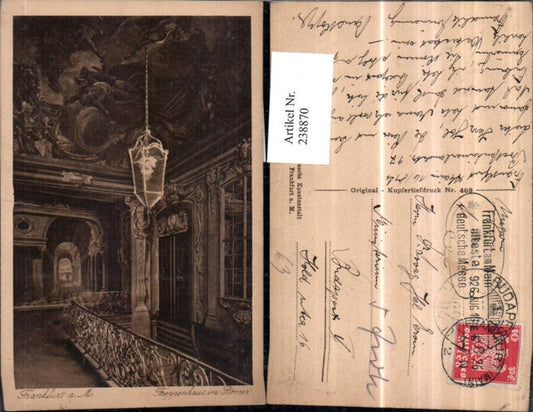 238870,Frankfurt a. Main Treppenhaus im Römer