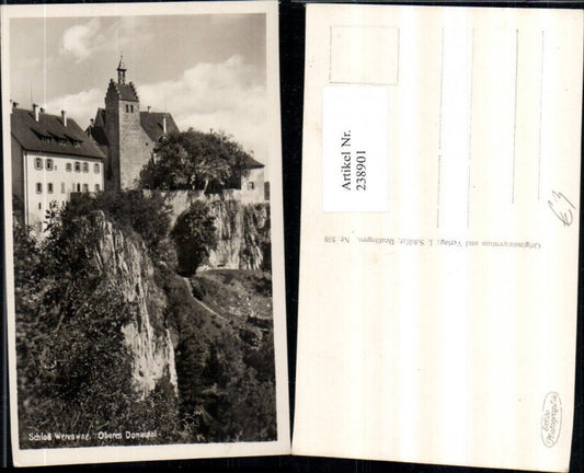 238901, Werenwag Castle, Upper Danube Valley near Beuron