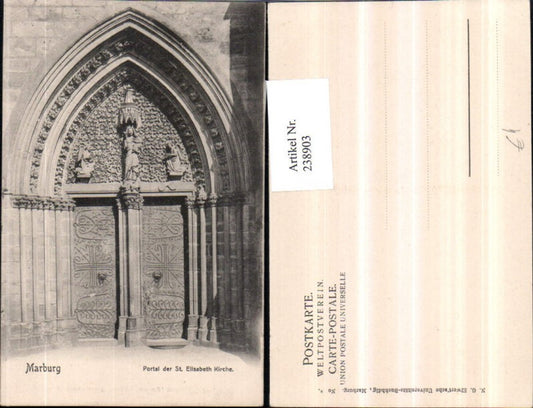 238903,Marburg Portal d. St. Elisabeth-Kirche