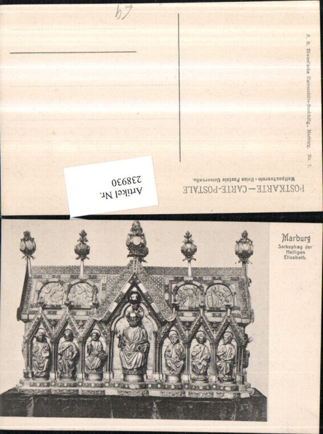 238930,Marburg Sarkophag d. Heiligen Elisabeth