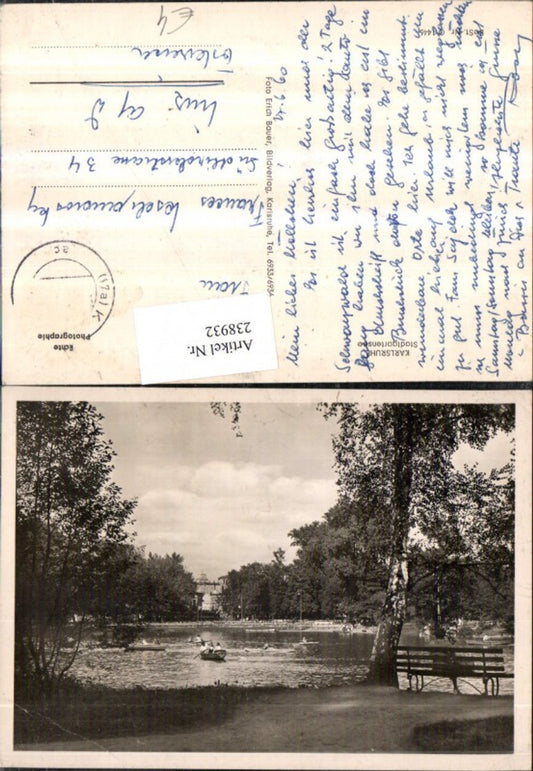 238932, Karlsruhe City Garden Lake, section