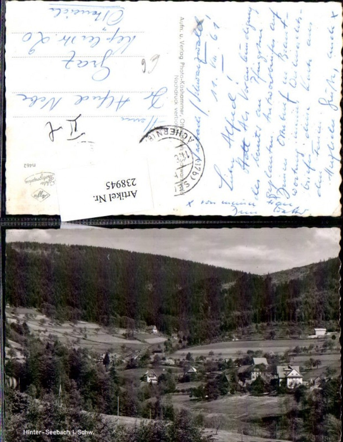 238945,Hinter-Seebach im Schwarzwald Teilansicht