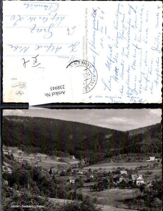 238945, Hinter-Seebach in the Black Forest, partial view