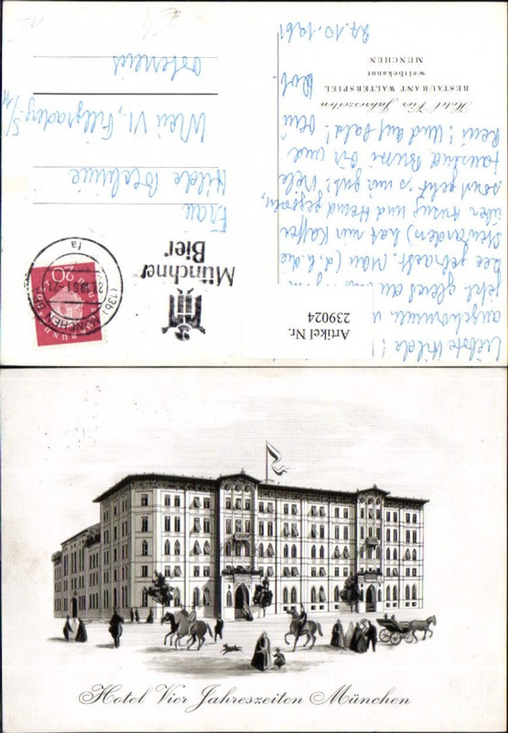 239024,München Hotel Vier Jahreszeiten