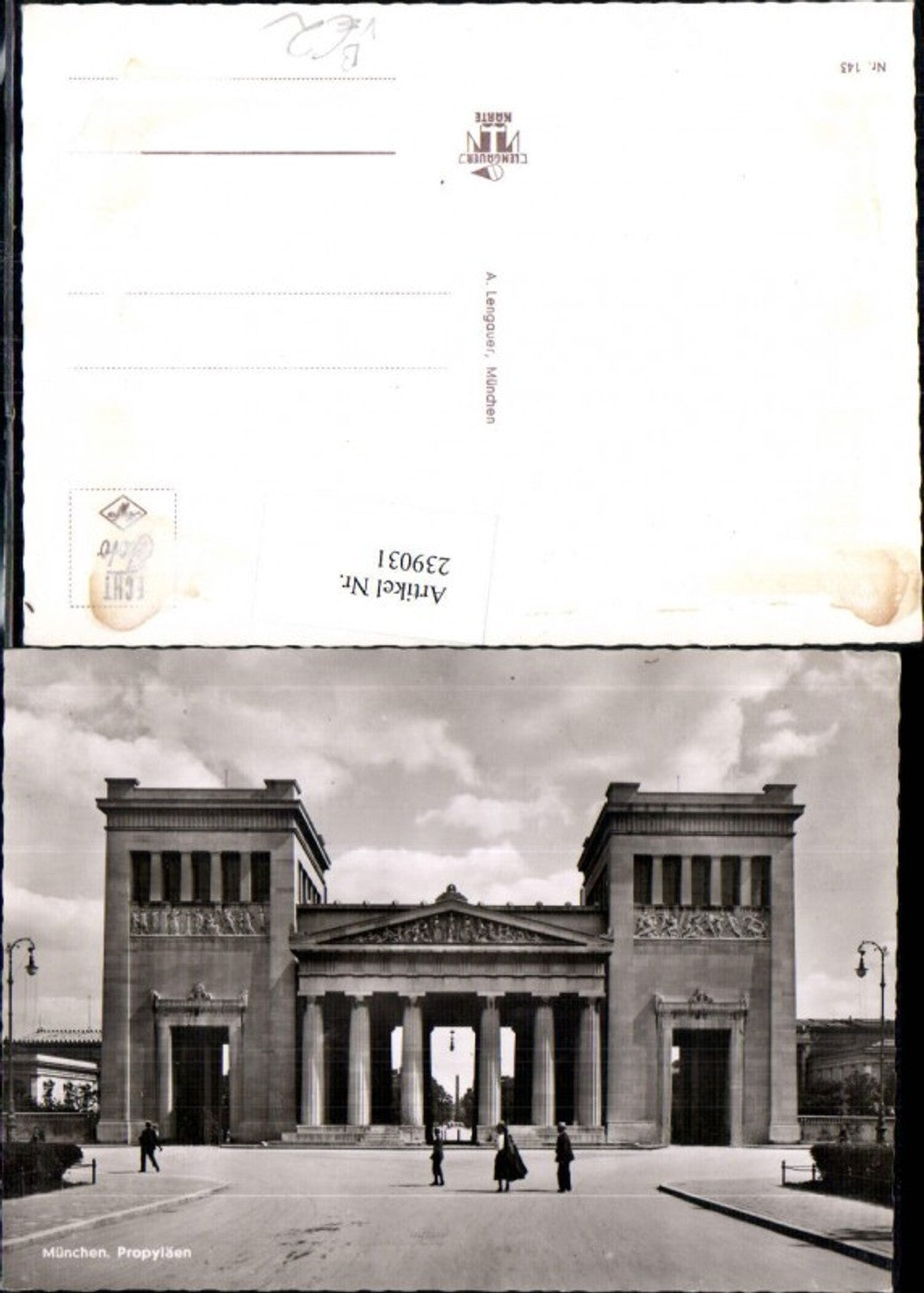 239031,München Porpyläen pub A. Lengauer 143