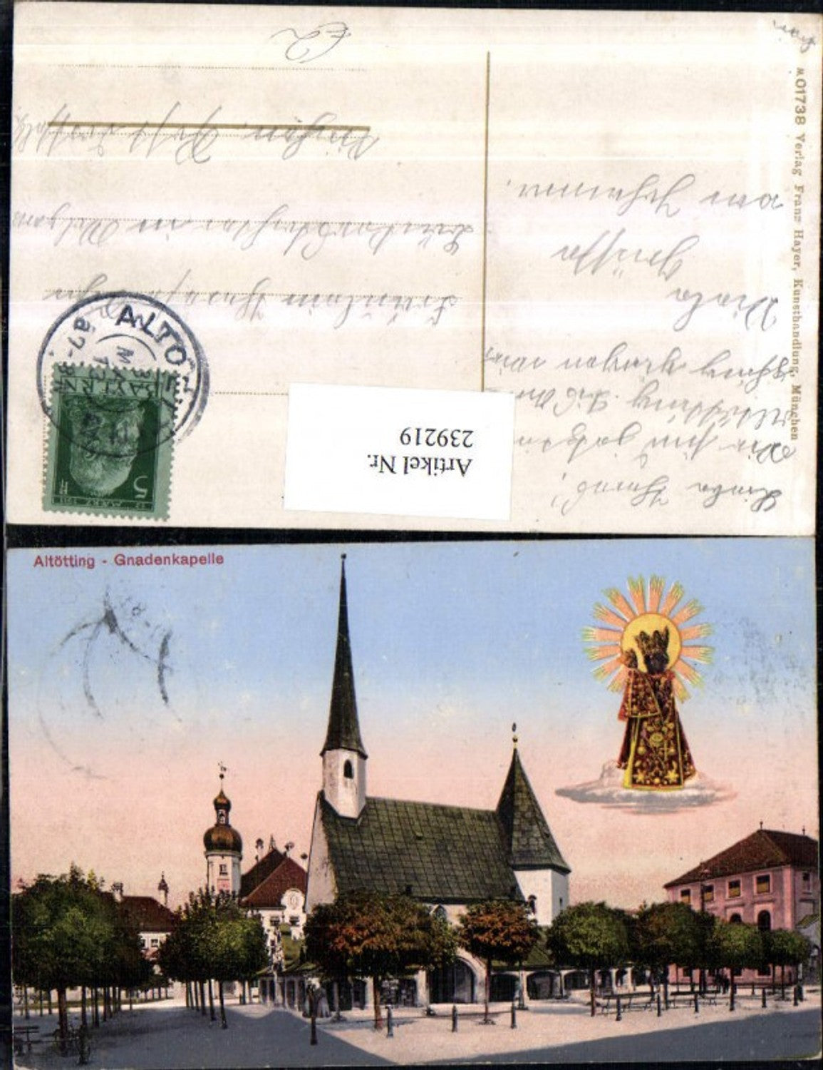 239219,Altötting Gnadenkapelle Kapelle Gnadenbild
