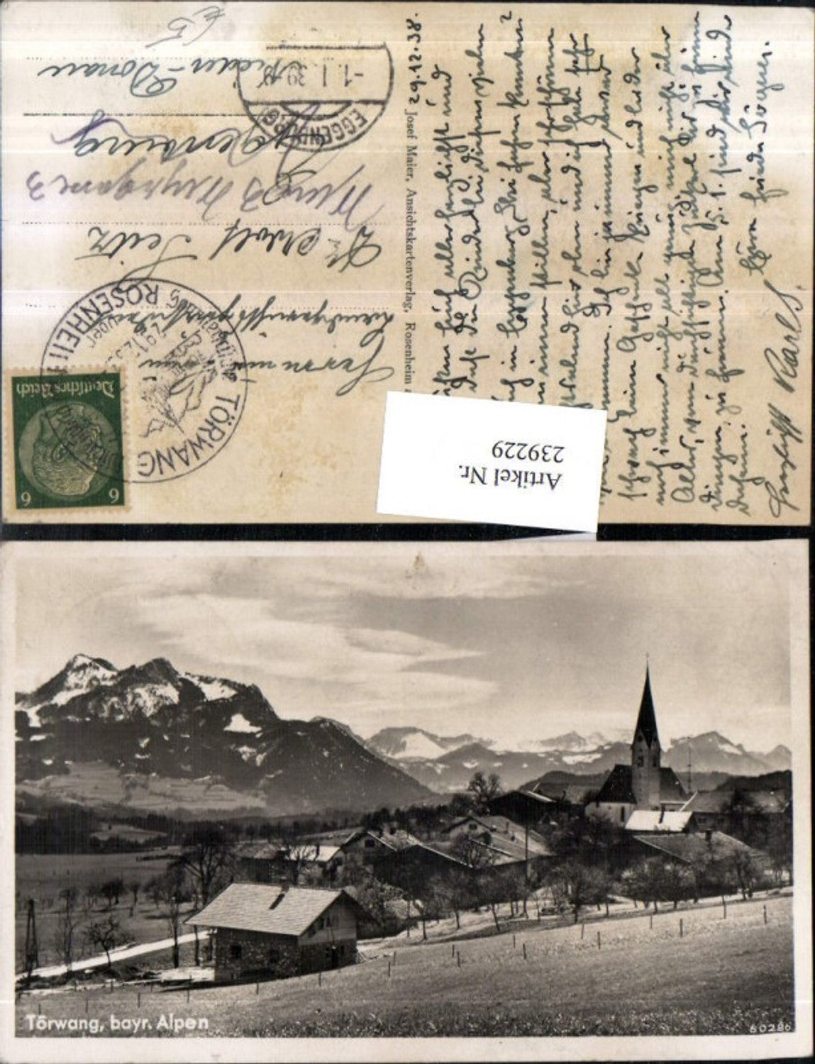 239229,Törwang Totale m. d. Bayerischen Alpen