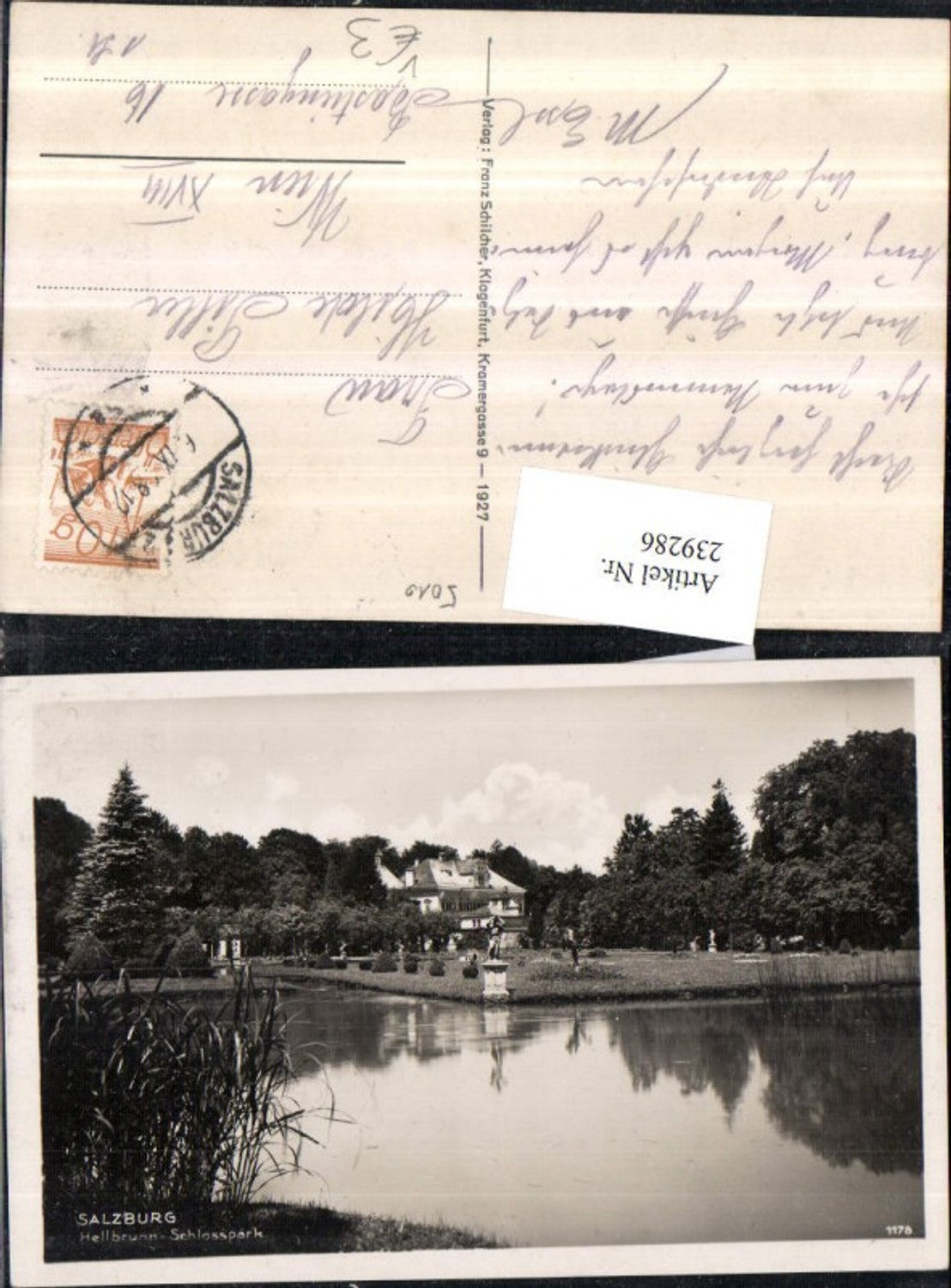 239286,Salzburg Hellbrunn Schlosspark pub Franz Schilcher 1178