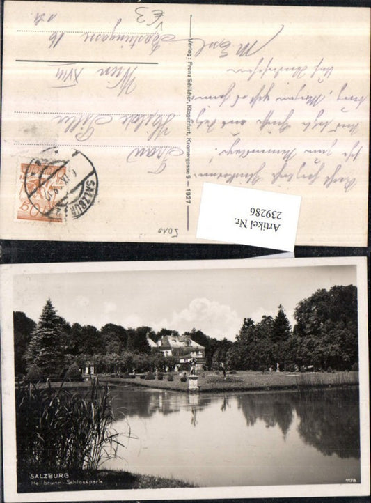 239286,Salzburg Hellbrunn Schlosspark pub Franz Schilcher 1178