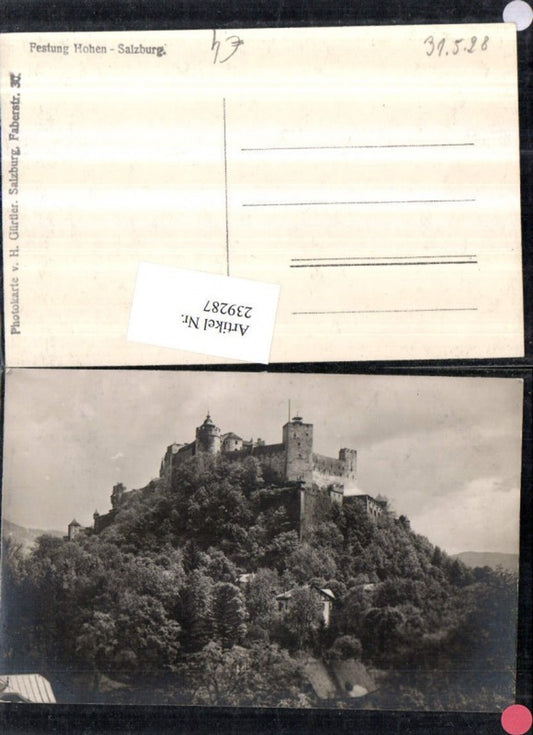 239287,Salzburg Festung Hohensalzburg