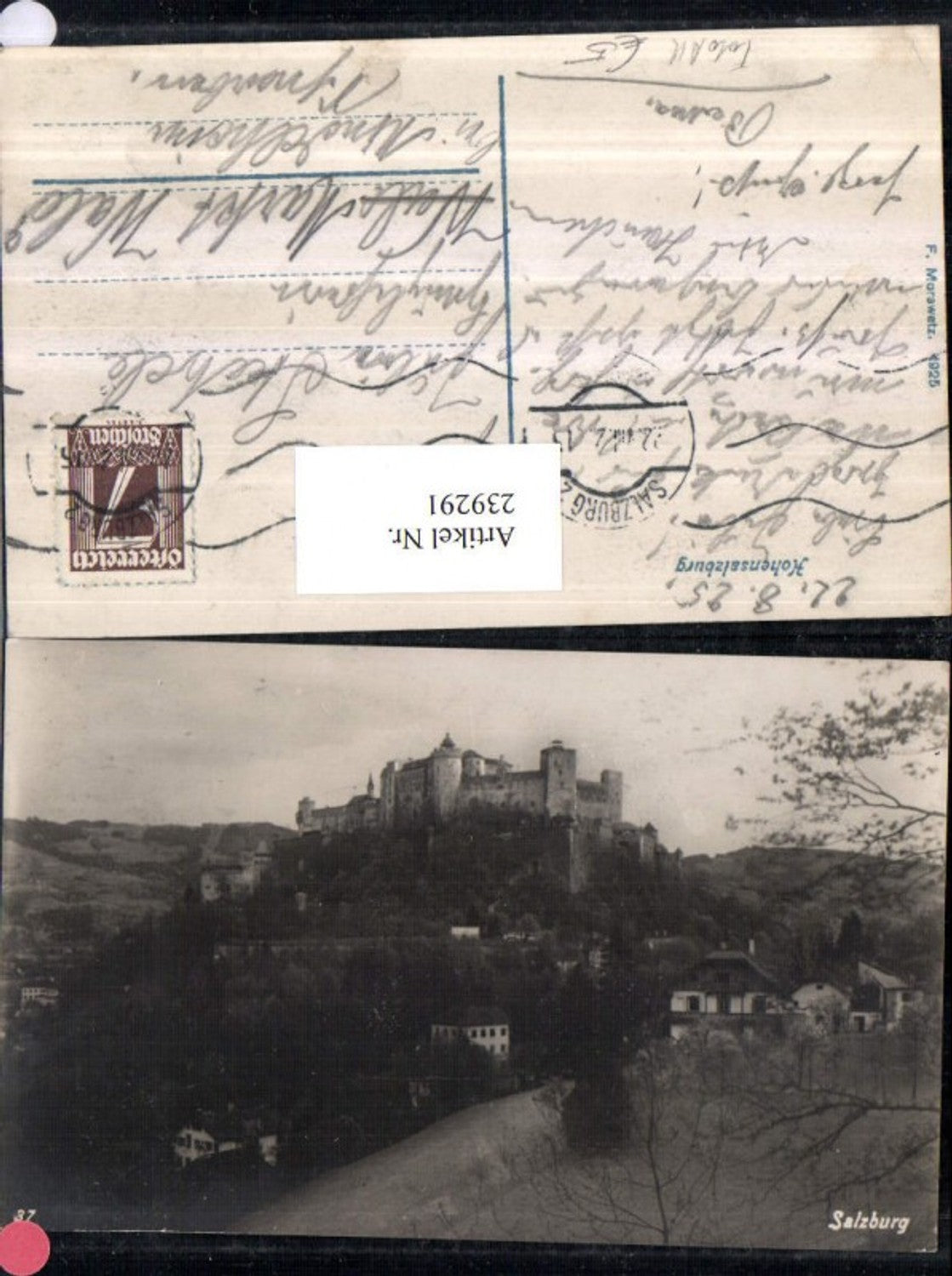 239291,Foto AK Salzburg Hohensalzburg Festung