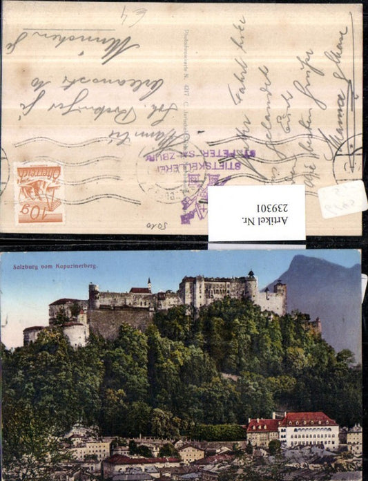 239301,Salzburg v. Kapuzinerberg Festung