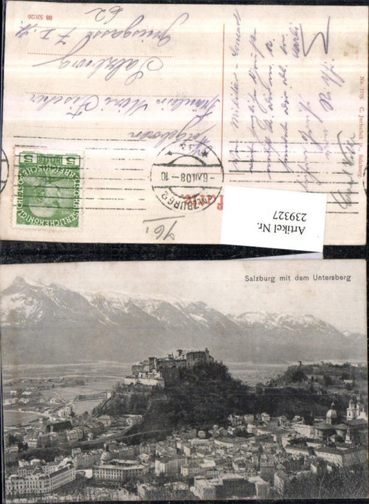 239327,Salzburg Totale m. d. Untersberg