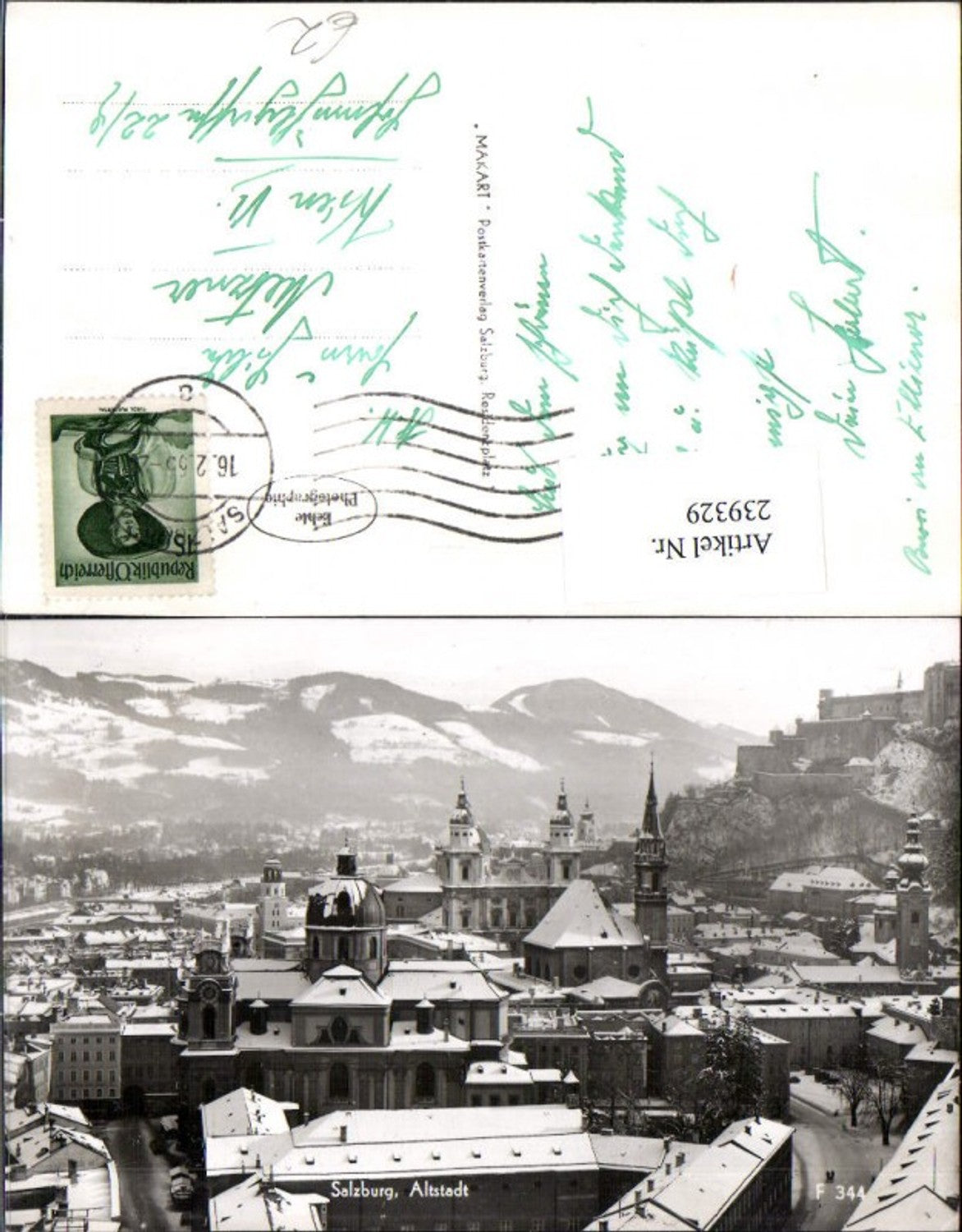 239329,Salzburg Totale Altstadt Winterbild
