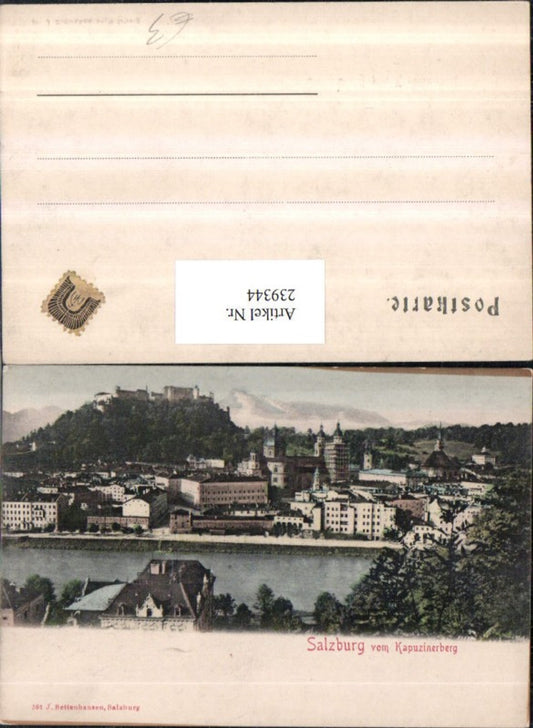 239344,Salzburg Teilansicht v. Kapuzinerberg