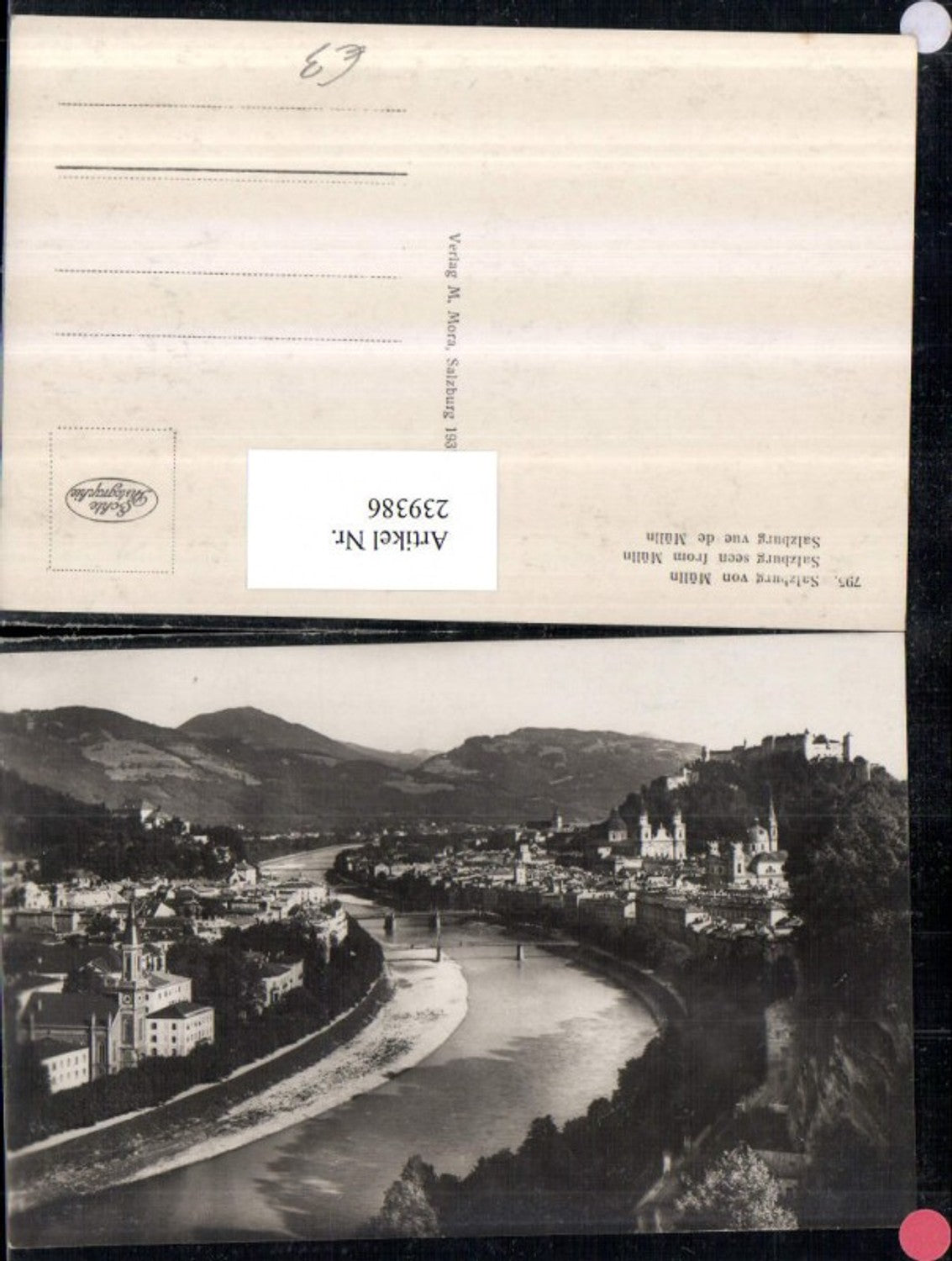 239386,Salzburg Totale von Mülln