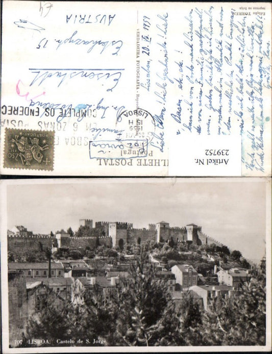 239752,Lisboa Lissabon Castelo de San Jorge Burg