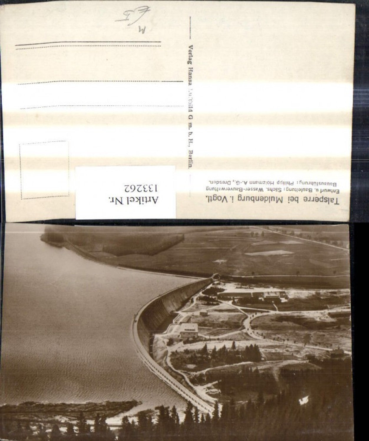 133262,Talsperre b. Muldenburg i. Vogtland