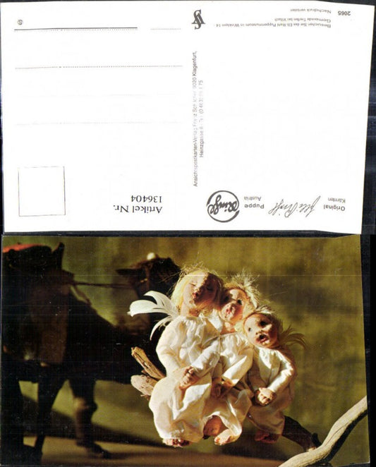 136404,Puppen Elli Riehl 2065 Spielzeug Engel singen a. Ast