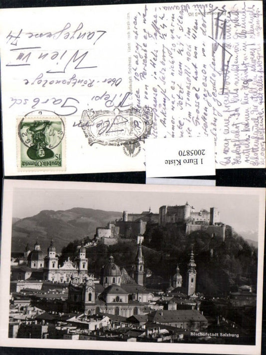 2005870,Salzburg Teilansicht m. Festung