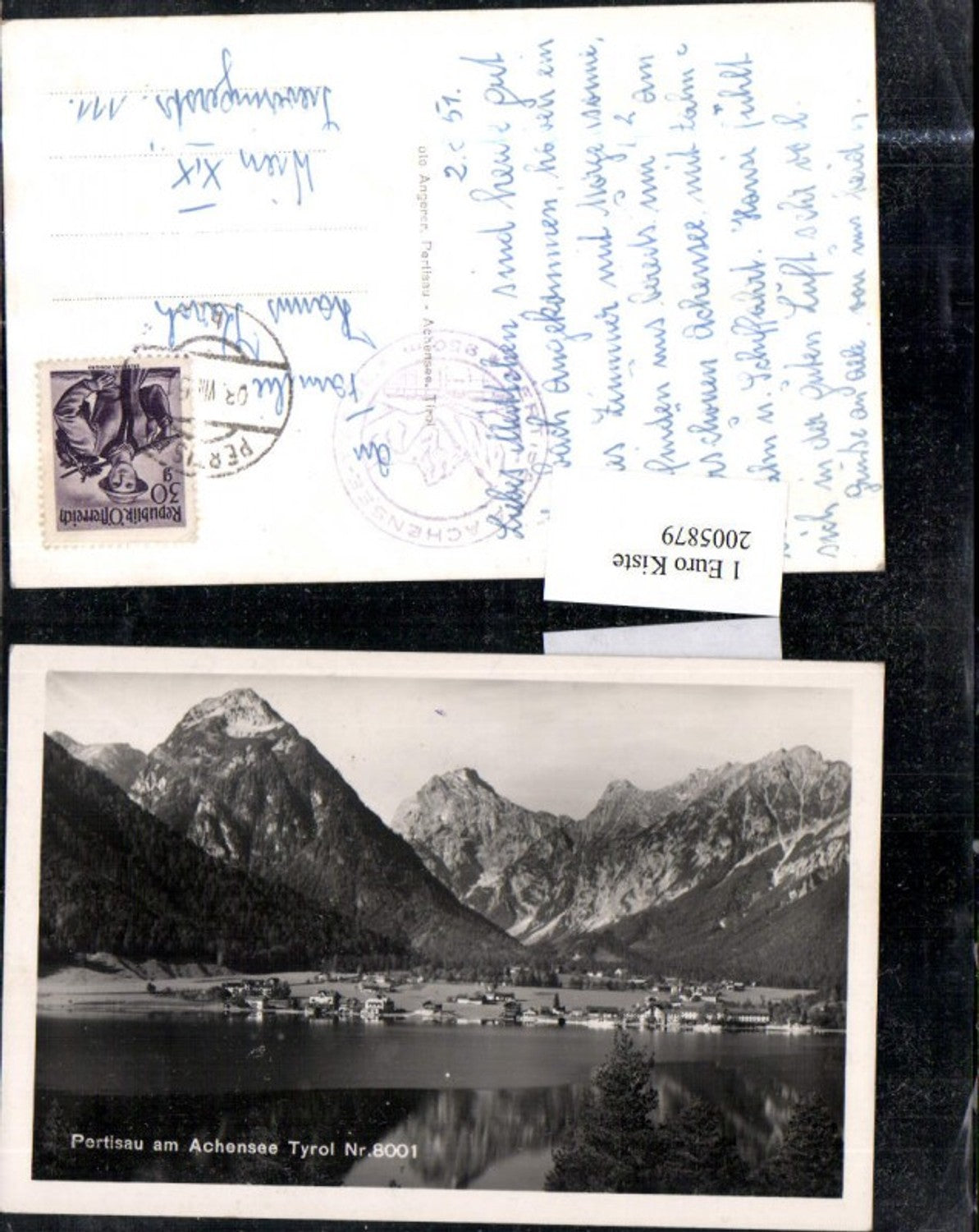 2005879,Pertisau a. Achensee Totale Bergkulisse