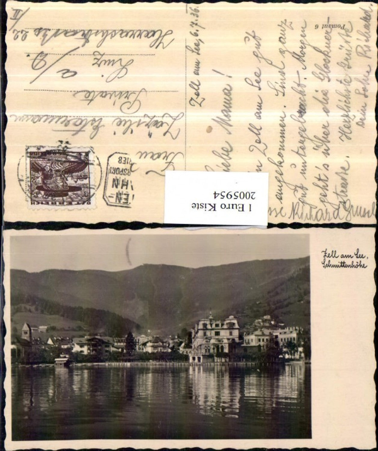 2005954,Zell am See Teilansicht m. Schmittenhöhe