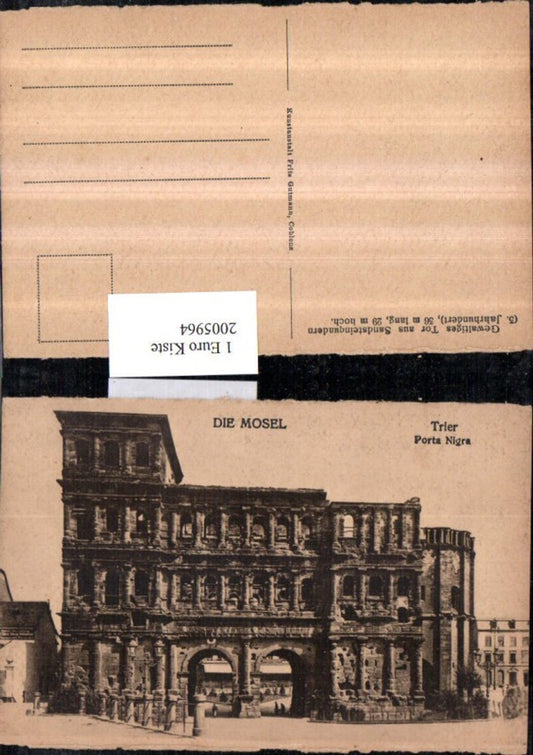 2005964,Die Mosel Trier Porta Nigra
