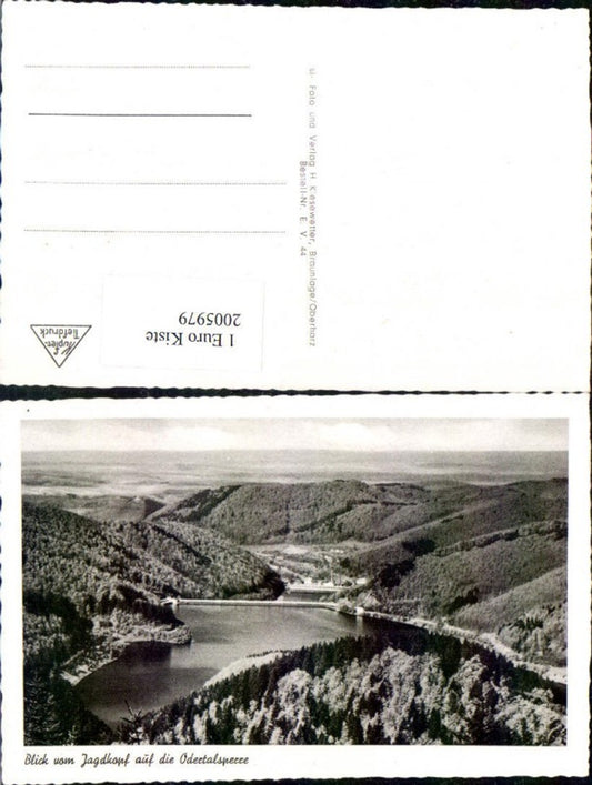 2005979,Blick v. Jagdkopf auf d. Odertalsperre b. Bad Lauterberg