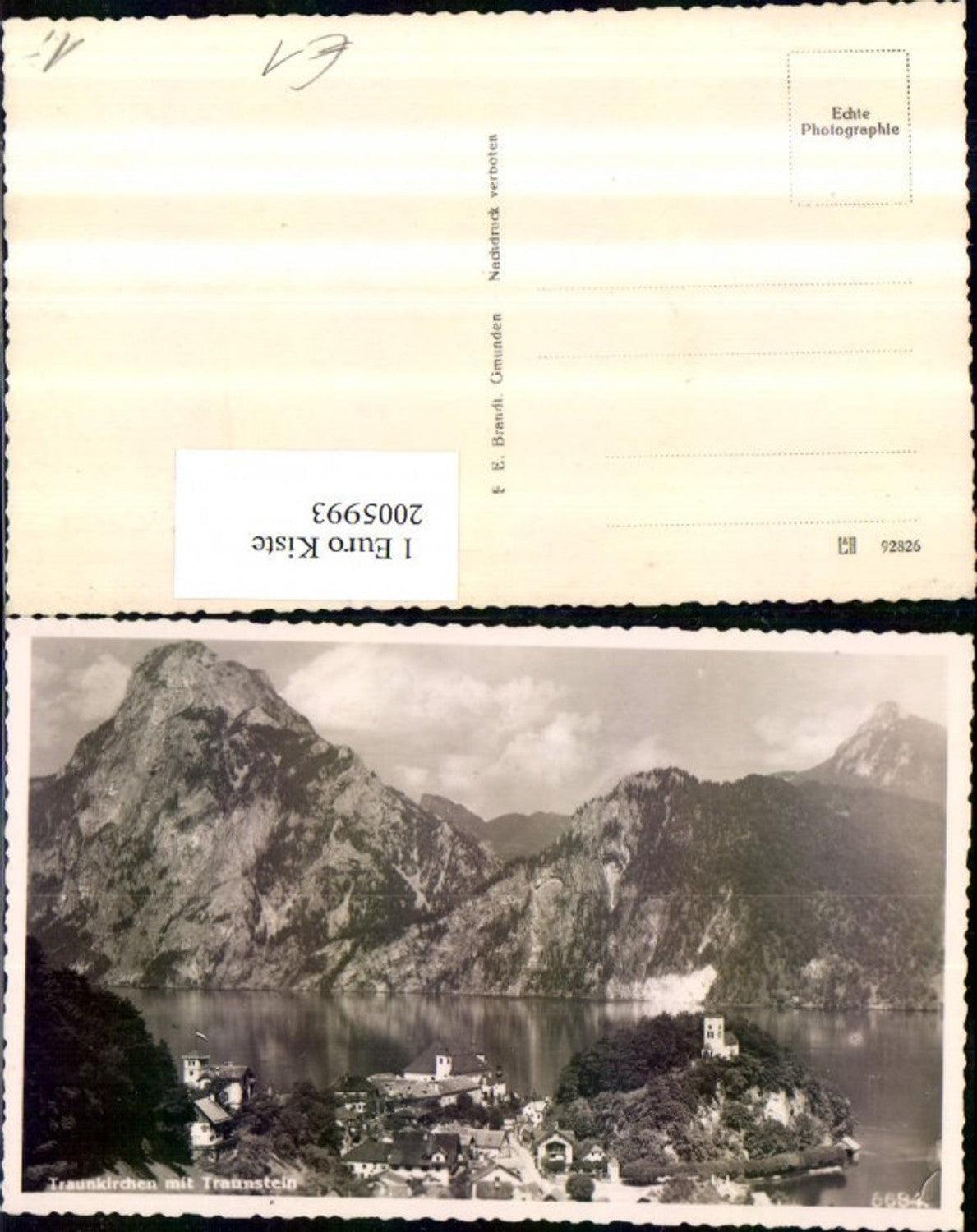 2005993,Traunkirchen Totale m. Traunstein