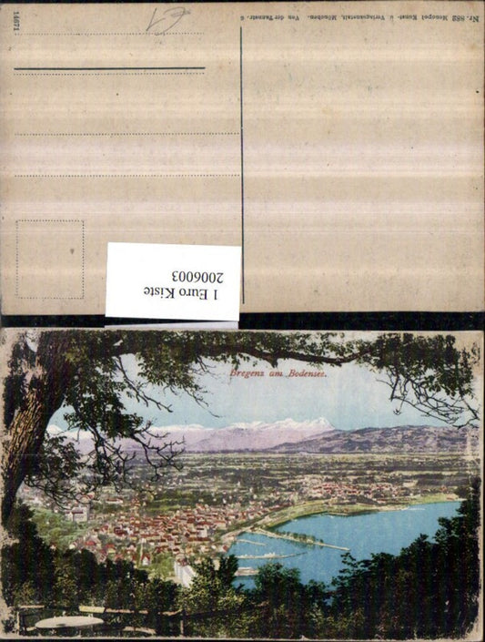 2006003,Bregenz am Bodensee Totale