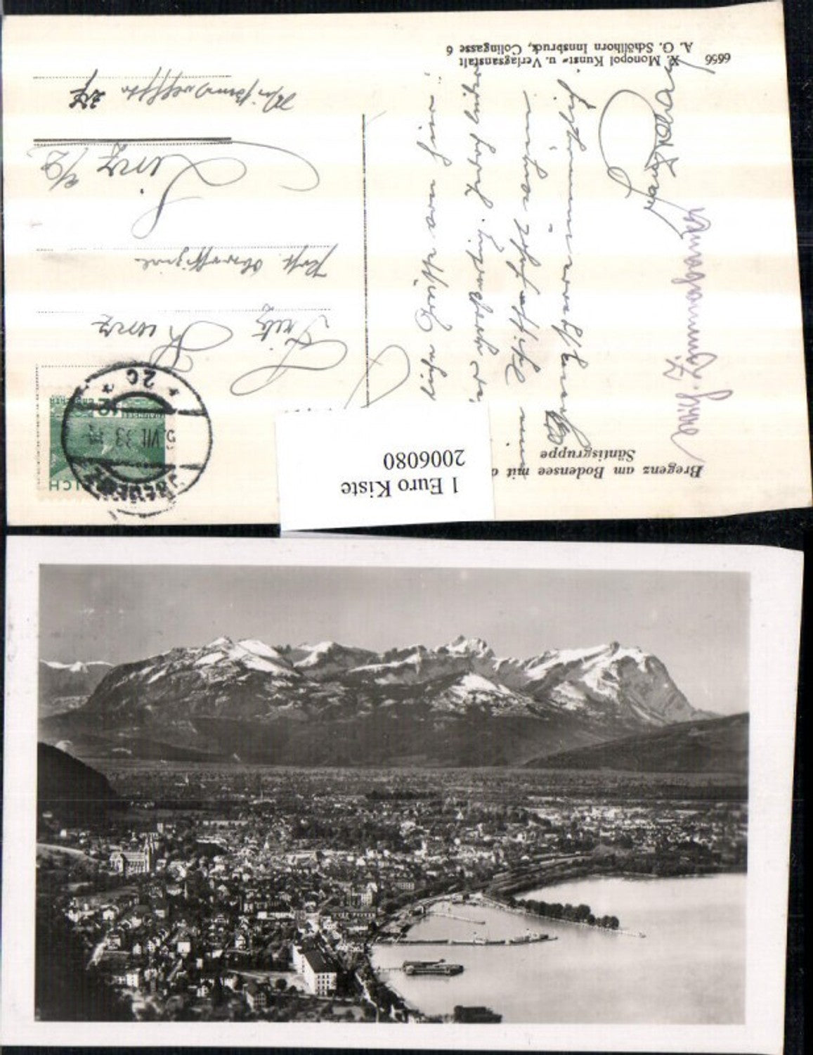 2006080,Bregenz a. Bodensee Totale m. Säntisgruppe
