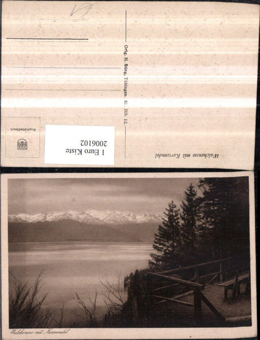 2006102,Walchensee See m. Karwendel