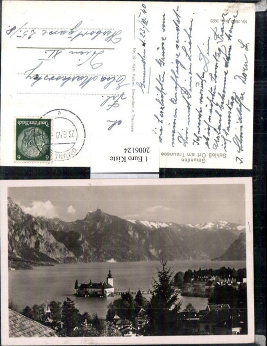 2006124,Gmunden Schloss Ort am Traunsee