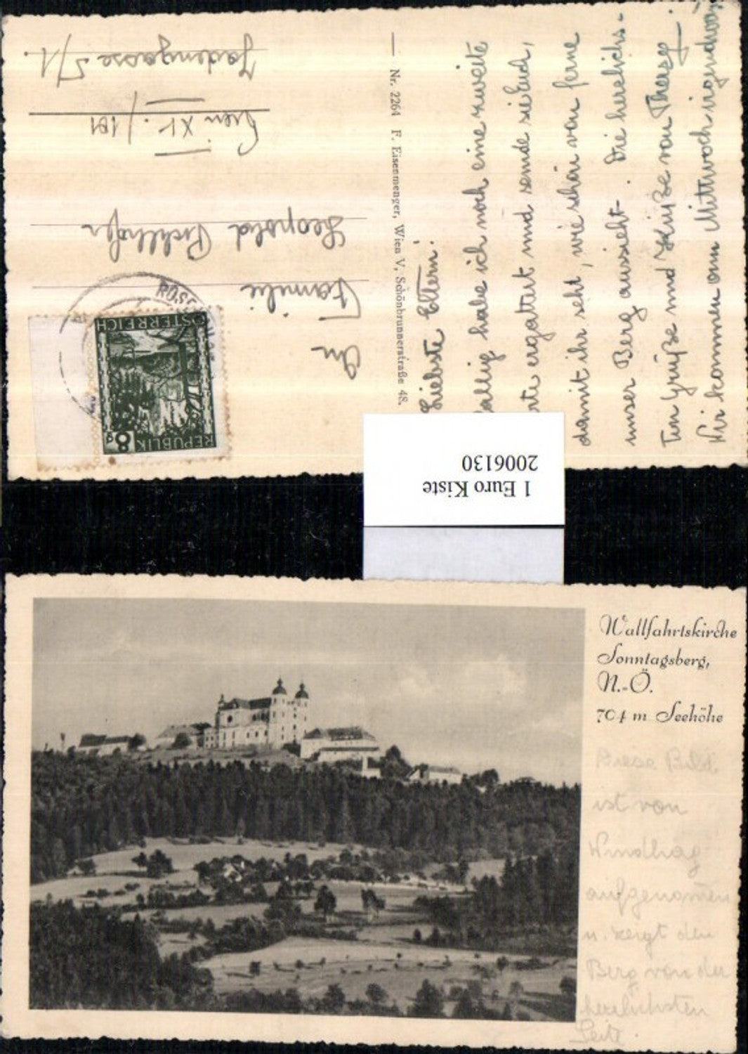 2006130,Wallfahrtskirche Sonntagberg